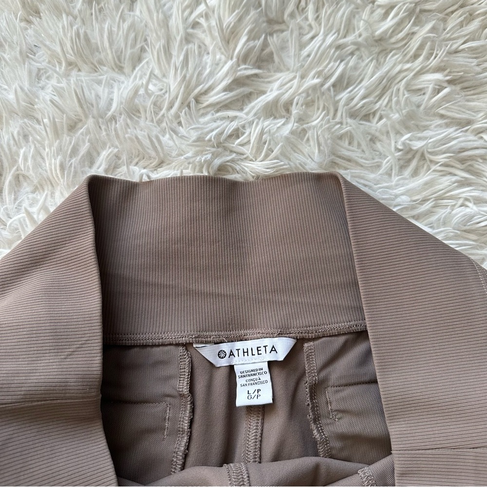 Athleta Venice Flare Pant Brown Size L Petite - Picture 5 of 11